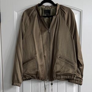 Banana Republic Khaki Bomber Jacket